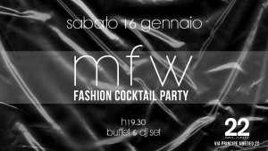 fashion cocktail party MFW16