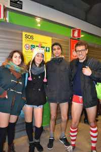 NO PANTS SUBWAY RIDE