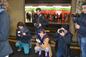 NO PANTS SUBWAY RIDE