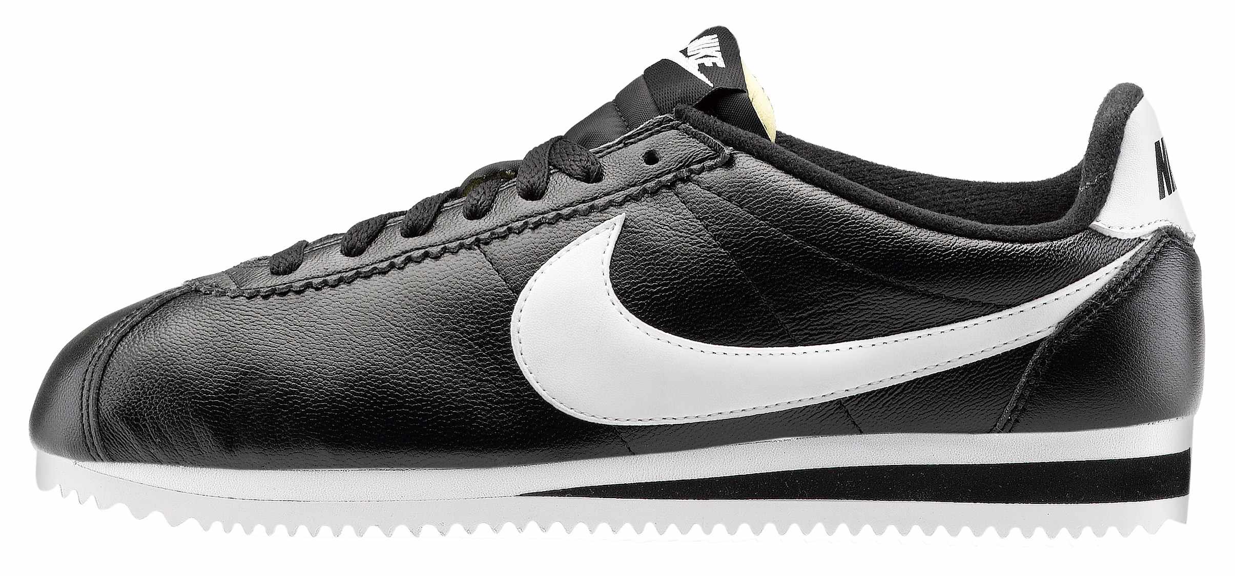 nike cortez nere e oro