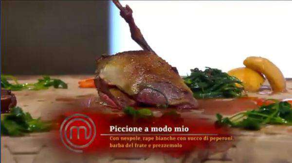 cracco cucina un piccione