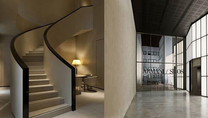 armani silos caffetteria