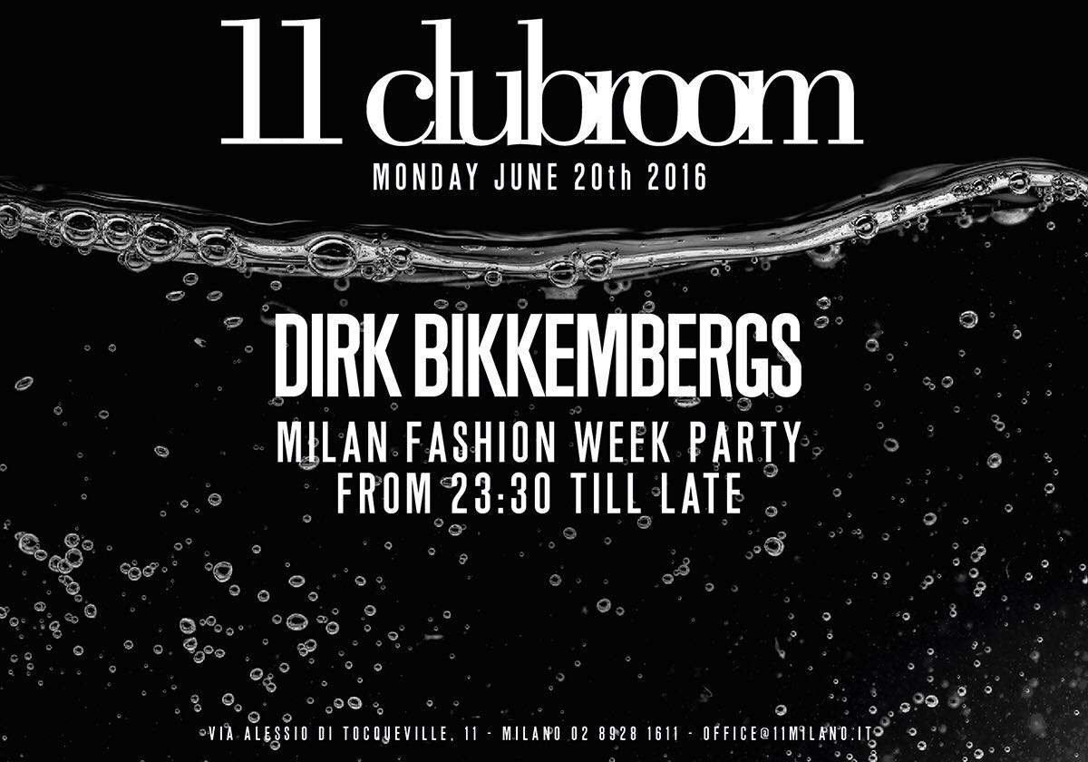 DIRK BIKKEMBERGS After Party