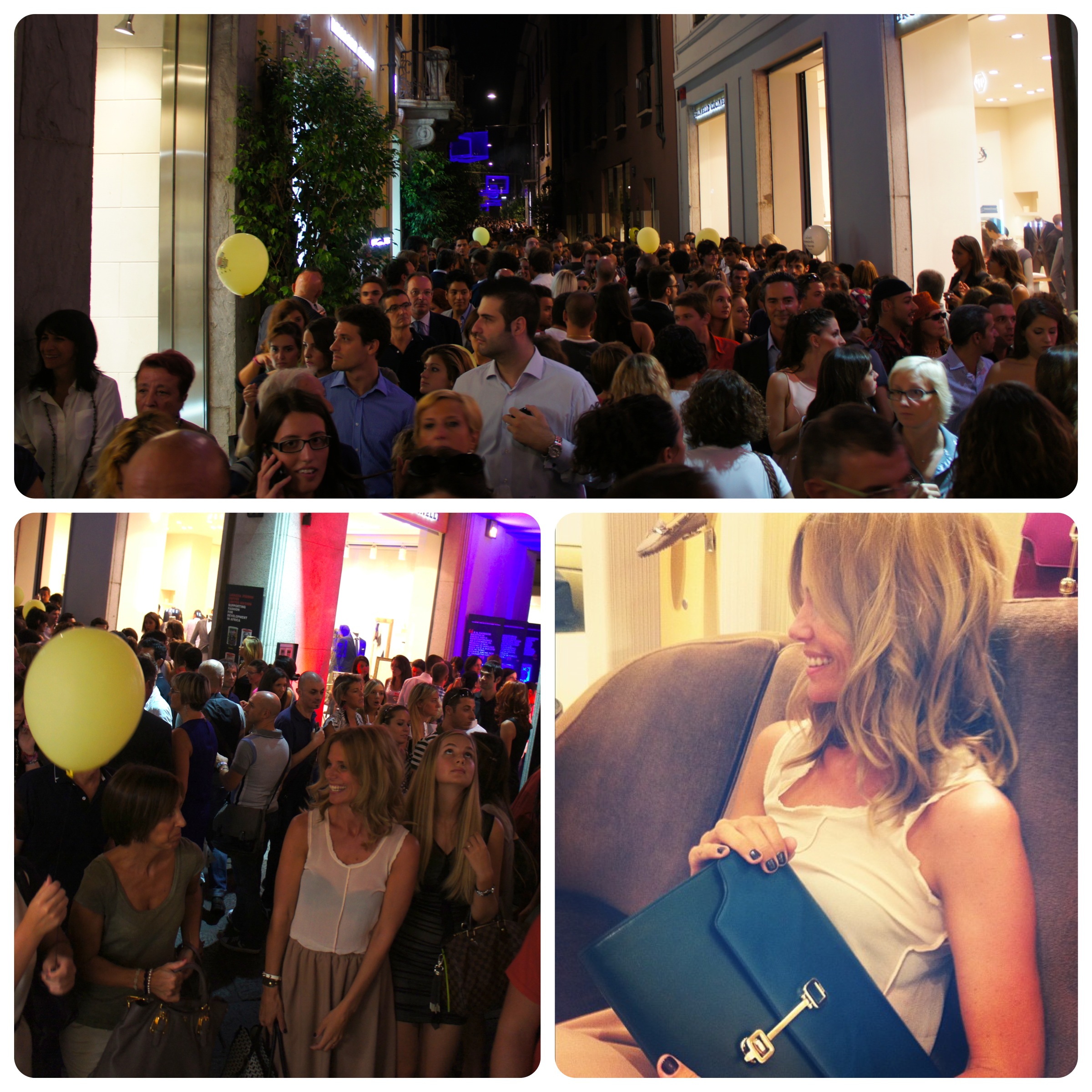 vogue fashion's night out milano