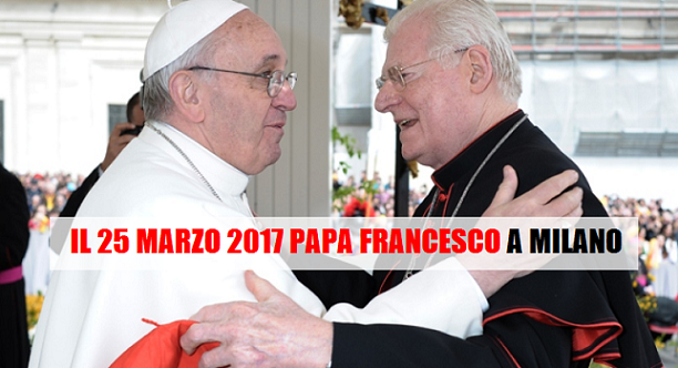 papa francesco milano