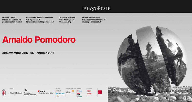 mostra arnaldo pomodoro milano