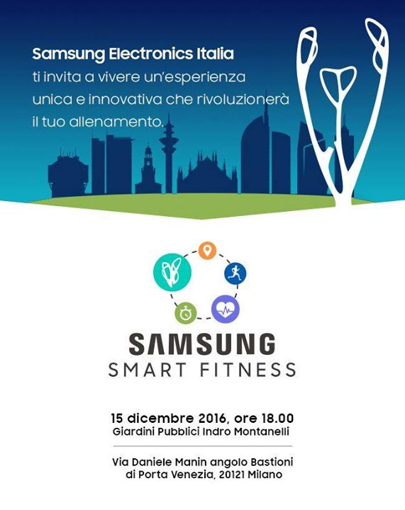 Featured image for 'Samsung Smart Fitness / Show di Luci & DJ SET su accredito'