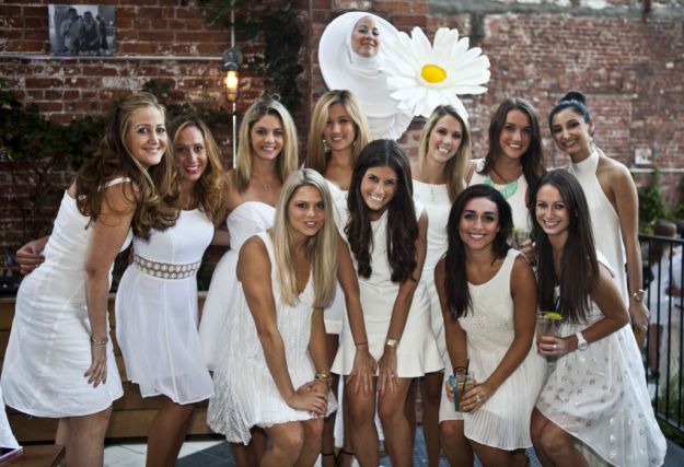 White party cavalli