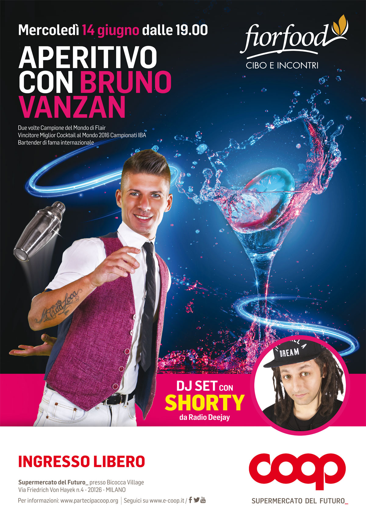 Aperitivo con Bruno Vanzan