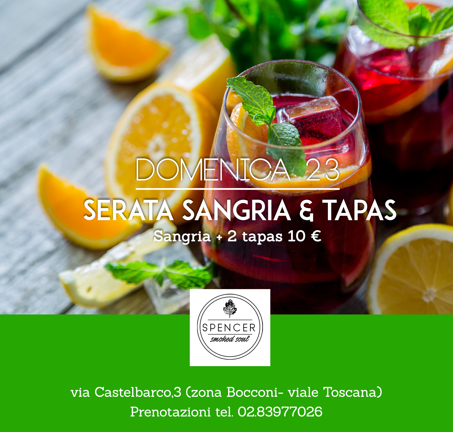 serata sangria mail