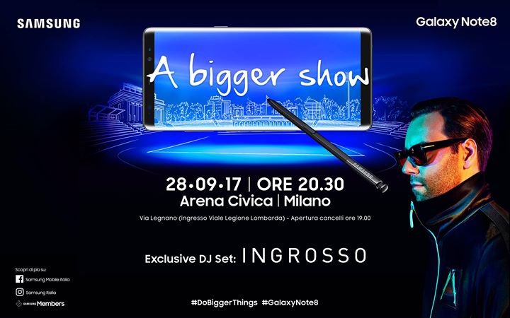 ingrosso samsung arena civica