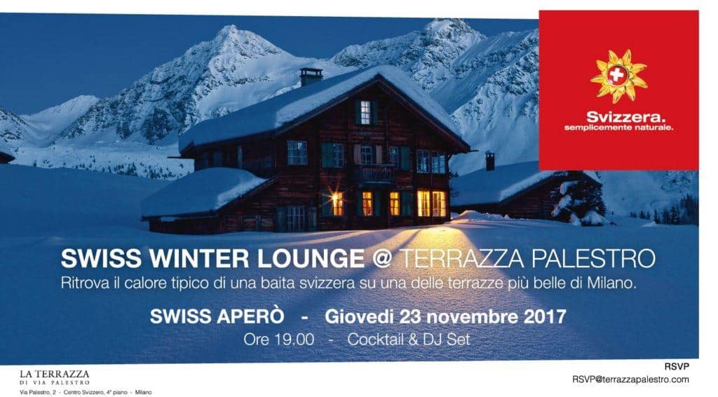 SWISS WINTER LA TERRAZZA DI VIA PALESTRO