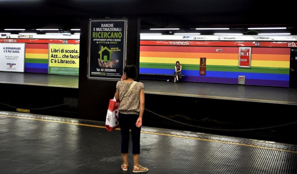 metro porta venezia arcobaleno