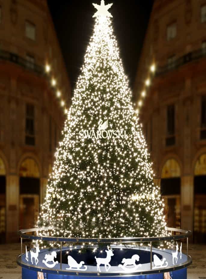 albero swarovski duomo