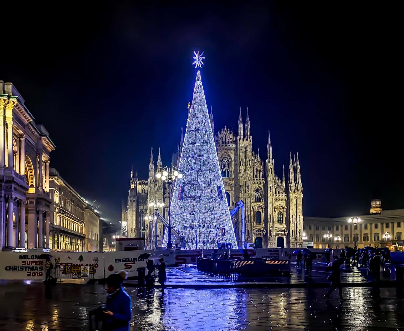 Regali Di Natale Esselunga.Albero Di Natale Milano Grandi Giochi Di Luce Per L Albero Firmato Esselunga