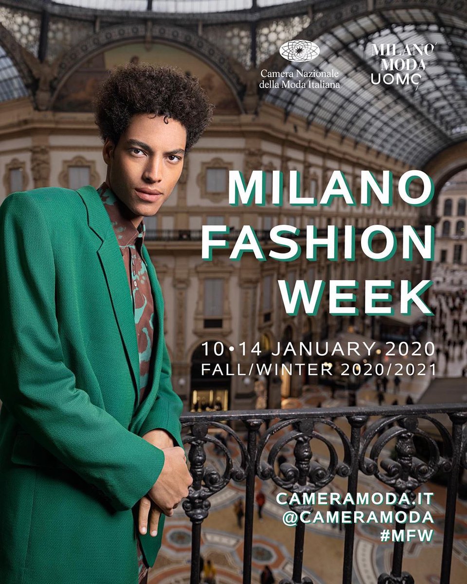 Milano Fashion Week Calendario Sfilate Milano Moda Uomo 10 14 Gennaio 2020 camera moda milano calendario 2021