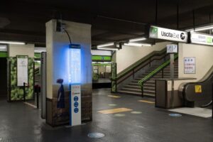 EDISON INSTALLA COLONNINE DI RICARICA NELLA METRO VERDE