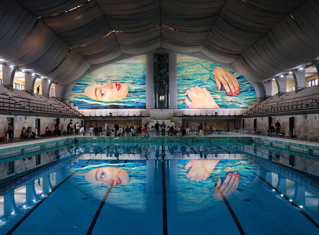 fuorisalone milano piscina cozzibe water toilet paper